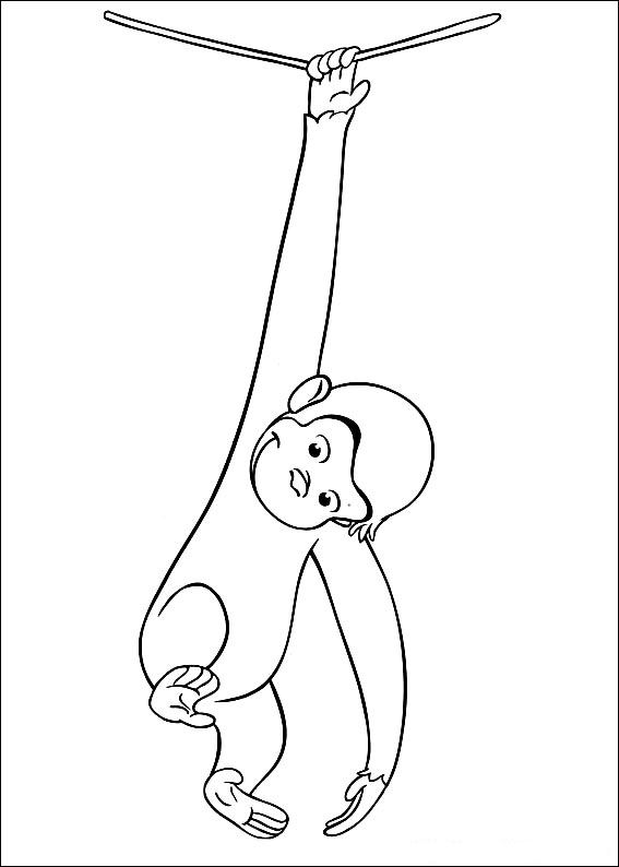 Kids-n-fun.com | 30 coloring pages of Curious George